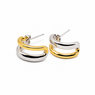 Two Tone Hoops