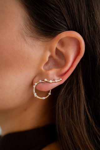 Bombshell Earrings Gold