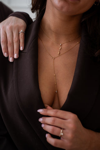 Bombshell Chain Necklace Gold