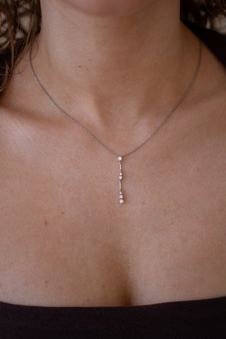 Bombshell Chain Necklace Silver