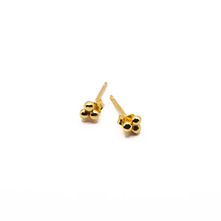 Gold Bead Studs