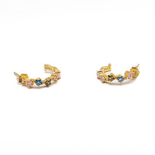 Gold ColorPop Hoops