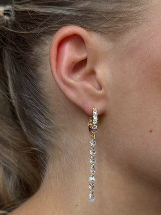 Gold Chain Drop Earrings